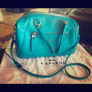 COACH Purse with crossbody strap and dustbag